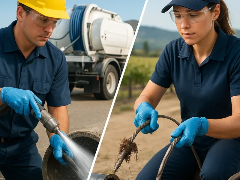 Hydro Jetting vs Snaking Temecula: Which Wins?