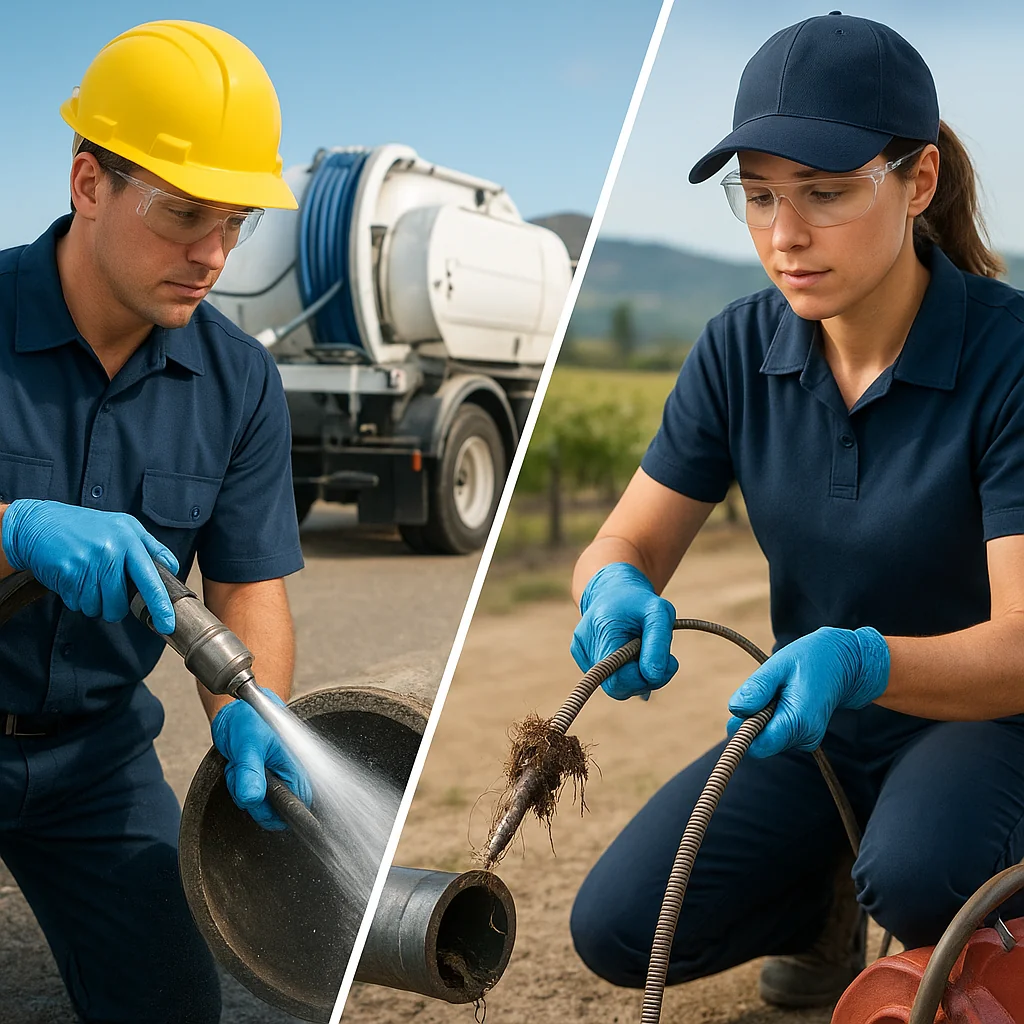 Hydro Jetting vs Snaking in Temecula: Which Works?