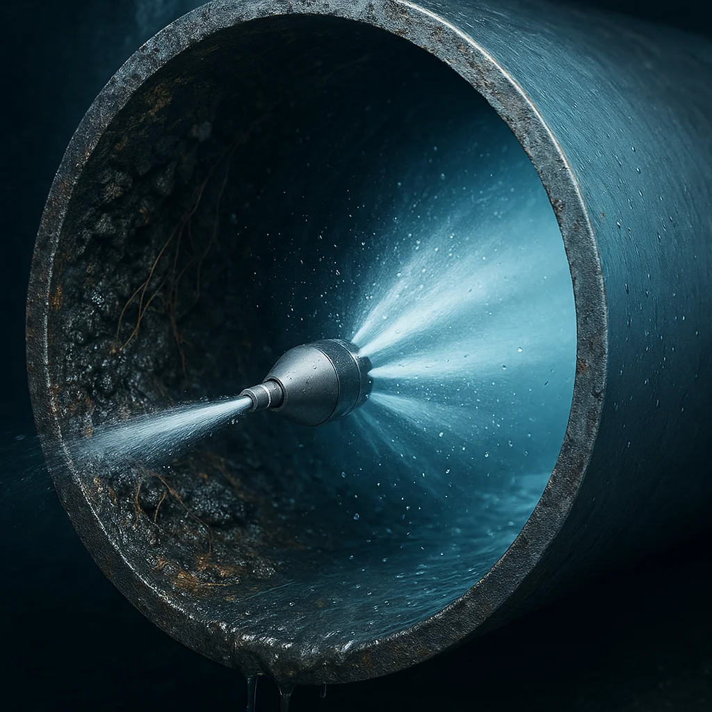 What Happens Inside Temecula Pipes During Hydro Jetting